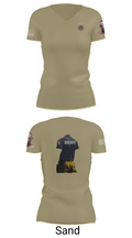 Sheriff Transportation 46102117 Women's Short Sleeve V-neck Shirt - 84