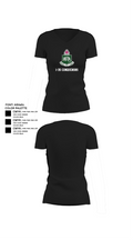1-35 conquerors 73648216 Women's Short Sleeve V-neck Shirt - 24