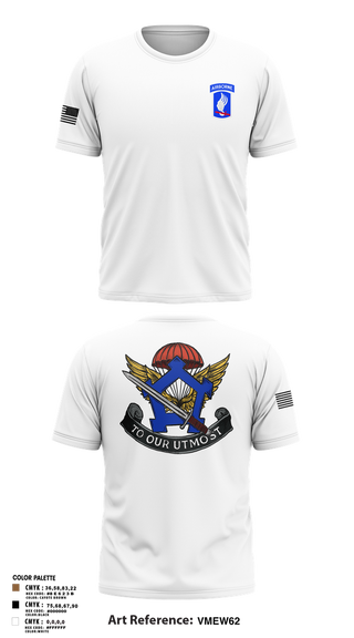 Short Sleeve Performance Shirt, HHC, Brigade Support Battalion 173D IBCT(A), , Teamtime, Team time, sublimation, custom sports apparel, team uniforms, spirit wear, spiritwear, sports uniforms, custom shirts, team store, custom team store, fundraiser sports, apparel fundraiser