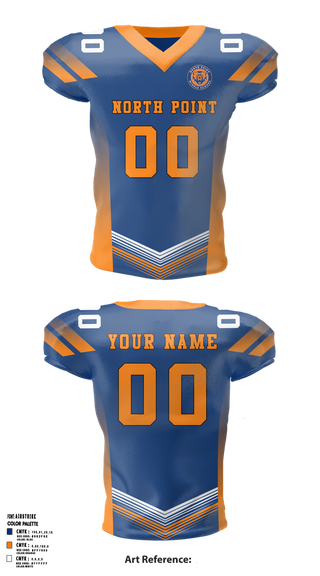 Football Jersey, North Point Middle School Cheer, Cheer, Teamtime, Team time, sublimation, custom sports apparel, team uniforms, spirit wear, spiritwear, sports uniforms, custom shirts, team store, custom team store, fundraiser sports, apparel fundraiser