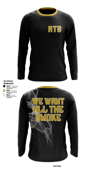 Long Sleeve Performance Shirt, ALL THE SMOKE, Baseball, Teamtime, Team time, sublimation, custom sports apparel, team uniforms, spirit wear, spiritwear, sports uniforms, custom shirts, team store, custom team store, fundraiser sports, apparel fundraiser