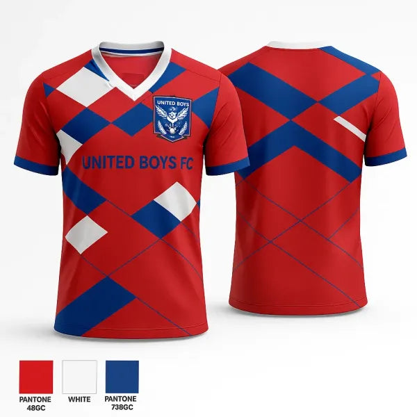 Mens Soccer Jersey, The United Boy FC, Men's Soccer, Teamtime, Team time, sublimation, custom sports apparel, team uniforms, spirit wear, spiritwear, sports uniforms, custom shirts, team store, custom team store, fundraiser sports, apparel fundraiser