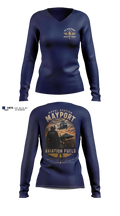 Fuels Women's Long Sleeve V-neck Shirt - 11