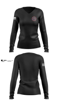 Det 172 30932663 Women's Long Sleeve V-neck Shirt - 101