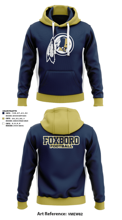 Foxboro Youth Football And Cheerleading 62763513 Hoodie - 2