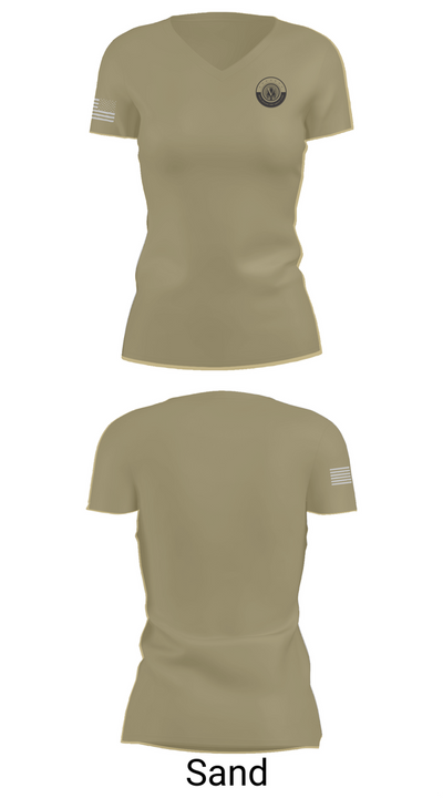 AFETA 79852088 Women's Short Sleeve V-neck Shirt - 88