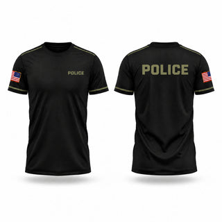 Old School Cotton Feel Shirt, Sterling ok pd, Police, Teamtime, Team time, sublimation, custom sports apparel, team uniforms, spirit wear, spiritwear, sports uniforms, custom shirts, team store, custom team store, fundraiser sports, apparel fundraiser