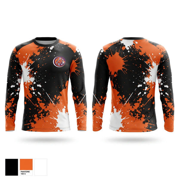 Long Sleeve Performance Shirt, Armada Tigers, Golf, Teamtime, Team time, sublimation, custom sports apparel, team uniforms, spirit wear, spiritwear, sports uniforms, custom shirts, team store, custom team store, fundraiser sports, apparel fundraiser