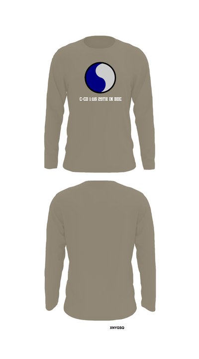 C-Co 1/116 29th IN BDE 88691555 Long Sleeve Performance Shirt 72