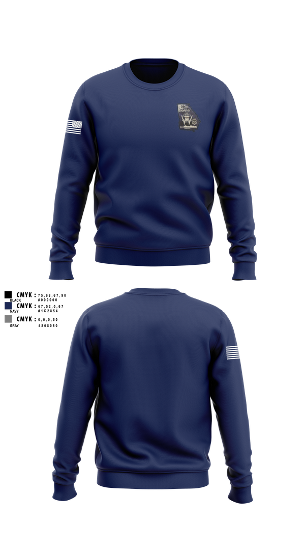 Crew Neck Sweatshirt, SAV I, Police, Teamtime, Team time, sublimation, custom sports apparel, team uniforms, spirit wear, spiritwear, sports uniforms, custom shirts, team store, custom team store, fundraiser sports, apparel fundraiser