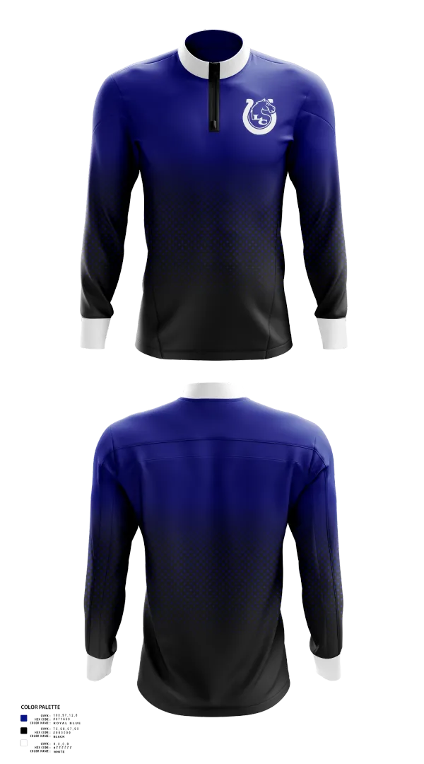 Quarter Zip Jacket, Lodi Colts Football and Cheer, , Teamtime, Team time, sublimation, custom sports apparel, team uniforms, spirit wear, spiritwear, sports uniforms, custom shirts, team store, custom team store, fundraiser sports, apparel fundraiser