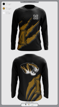 Marceline Tigers 63327154 Long Sleeve Performance Shirt 1