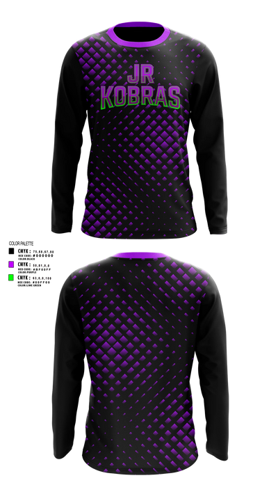 JR Kobras Long Sleeve Performance Shirt - 3