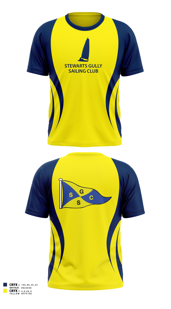 Short Sleeve Performance Shirt, Stewarts Gully Sailing Club, Spirit Store, Teamtime, Team time, sublimation, custom sports apparel, team uniforms, spirit wear, spiritwear, sports uniforms, custom shirts, team store, custom team store, fundraiser sports, apparel fundraiser