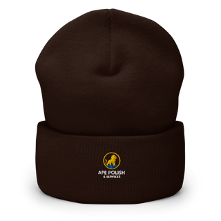 APE Polish & Service 44310358 Cuffed Beanie | Yupoong 1501KC