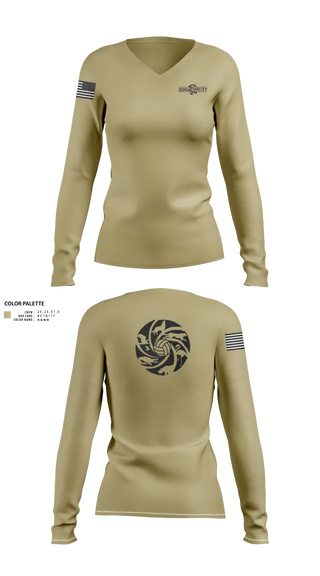 Womens Long Sleeve Vneck Shirt, Zoo City, Women's Volleyball, Teamtime, Team time, sublimation, custom sports apparel, team uniforms, spirit wear, spiritwear, sports uniforms, custom shirts, team store, custom team store, fundraiser sports, apparel fundraiser