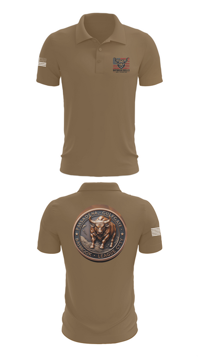 Baybrook Army Recruiting Company 58064560 Short Sleeve Performance Polo - 7