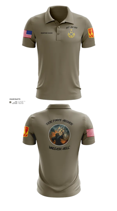 HHB, 31st ADA BDE 93964777 Short Sleeve Performance Polo - 33