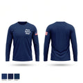 Peru Police Dept Long Sleeve Performance Shirt - 1