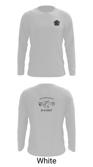 Long Sleeve Performance Shirt, Crittenden County Sheriff Department, Police, Teamtime, Team time, sublimation, custom sports apparel, team uniforms, spirit wear, spiritwear, sports uniforms, custom shirts, team store, custom team store, fundraiser sports, apparel fundraiser