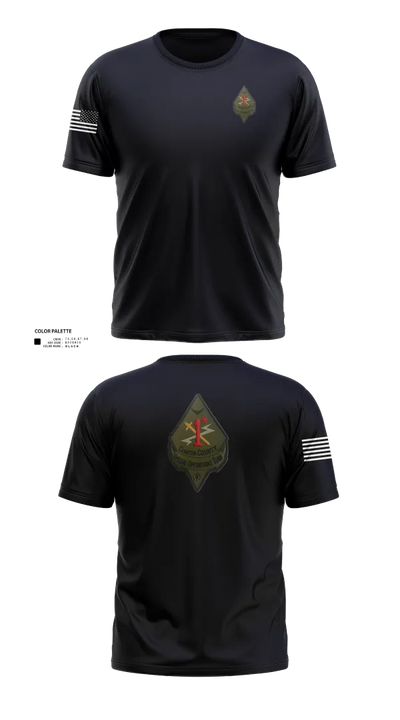 Clinton County SOT 49271130 Short Sleeve Performance Shirt - 100