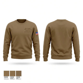 Crew Neck Sweatshirt, 2nd Squad, PED PLT, B Co, 3rd MI BN, 501st MI BDE, Army, Teamtime, Team time, sublimation, custom sports apparel, team uniforms, spirit wear, spiritwear, sports uniforms, custom shirts, team store, custom team store, fundraiser sports, apparel fundraiser