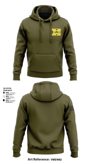 Hoodie, E1-81 AR BDE, , Teamtime, Team time, sublimation, custom sports apparel, team uniforms, spirit wear, spiritwear, sports uniforms, custom shirts, team store, custom team store, fundraiser sports, apparel fundraiser