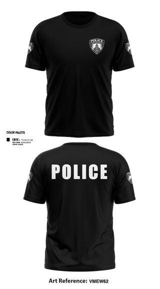 Short Sleeve Performance Shirt, New York Mills Police Department, Police, Teamtime, Team time, sublimation, custom sports apparel, team uniforms, spirit wear, spiritwear, sports uniforms, custom shirts, team store, custom team store, fundraiser sports, apparel fundraiser