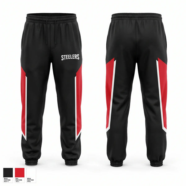 Sweatpants, STEELERS, , Teamtime, Team time, sublimation, custom sports apparel, team uniforms, spirit wear, spiritwear, sports uniforms, custom shirts, team store, custom team store, fundraiser sports, apparel fundraiser