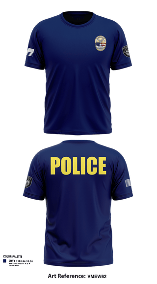 Old School Cotton Feel Shirt, Kimberly-Hansen Police Department, Police, Teamtime, Team time, sublimation, custom sports apparel, team uniforms, spirit wear, spiritwear, sports uniforms, custom shirts, team store, custom team store, fundraiser sports, apparel fundraiser
