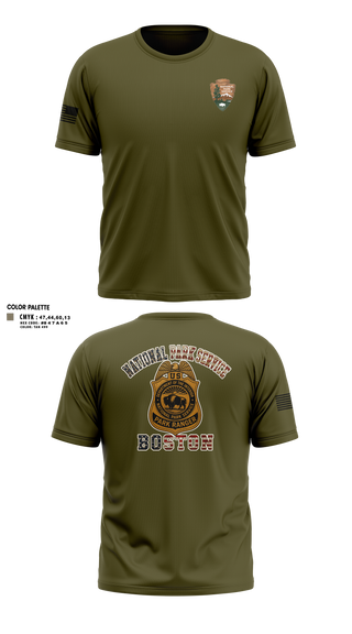 Short Sleeve Performance Shirt, National Park Rangers, Police, Teamtime, Team time, sublimation, custom sports apparel, team uniforms, spirit wear, spiritwear, sports uniforms, custom shirts, team store, custom team store, fundraiser sports, apparel fundraiser