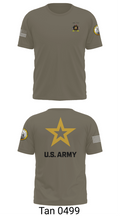 University of Toledo Army Marksmanship Unit 95742667 Old School Cotton Feel Shirt - 70
