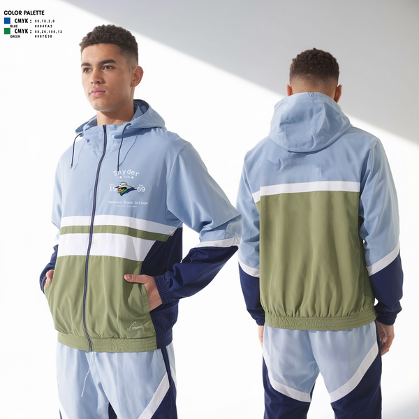 Windbreaker, Western Texas College Men's Soccer, Men's Soccer, Teamtime, Team time, sublimation, custom sports apparel, team uniforms, spirit wear, spiritwear, sports uniforms, custom shirts, team store, custom team store, fundraiser sports, apparel fundraiser