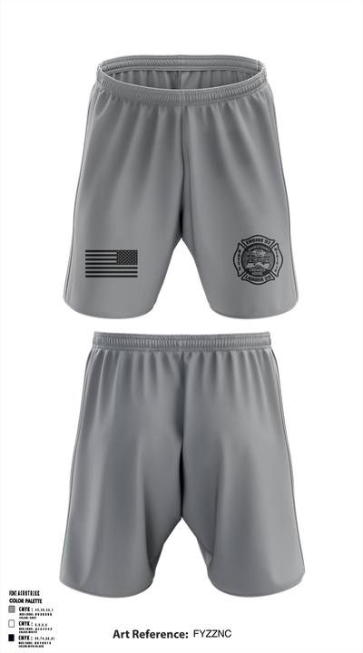 Engine 51 Ladder 29 Medic 18 Battalion 2 1889542 Athletic Shorts With Pockets - 1