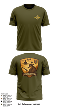 1-1 Attack Battalion, HHC, S2 65636649 Old School Cotton Feel Shirt - 9