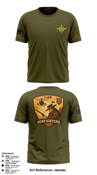 Short Sleeve Performance Shirt, 1-1 Attack Battalion, HHC, S2, Army, Teamtime, Team time, sublimation, custom sports apparel, team uniforms, spirit wear, spiritwear, sports uniforms, custom shirts, team store, custom team store, fundraiser sports, apparel fundraiser