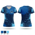 Team pressure 62099132 Women's Short Sleeve V-neck Shirt - 1
