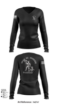 Guard company westlock 44609469 Women's Long Sleeve V-neck Shirt - 103
