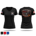 Great Notch Fire Company #4 Women's Short Sleeve V-neck Shirt - 1