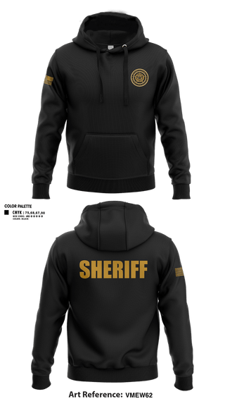 Hoodie, Webster County Sheriff's Office, Police, Teamtime, Team time, sublimation, custom sports apparel, team uniforms, spirit wear, spiritwear, sports uniforms, custom shirts, team store, custom team store, fundraiser sports, apparel fundraiser
