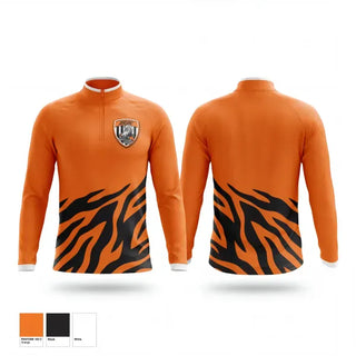 Quarter Zip Jacket, Zebra Elite Officiating, Ice Hockey, Teamtime, Team time, sublimation, custom sports apparel, team uniforms, spirit wear, spiritwear, sports uniforms, custom shirts, team store, custom team store, fundraiser sports, apparel fundraiser