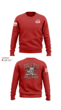 Bravo Company “Bulldogs” 31st Engineer Battalion 91447839 Crew Neck Sweatshirt - 5
