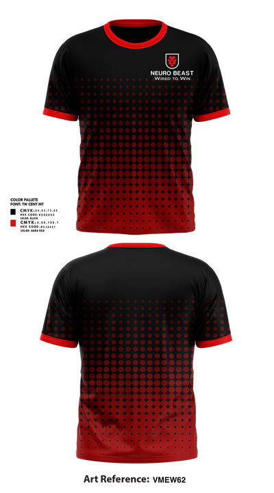 Neuro Beast 90064879 Short Sleeve Performance Shirt - 1