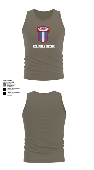 Tank Top, Reliable recon, , Teamtime, Team time, sublimation, custom sports apparel, team uniforms, spirit wear, spiritwear, sports uniforms, custom shirts, team store, custom team store, fundraiser sports, apparel fundraiser