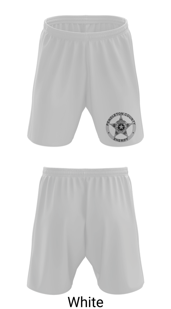 Athletic Shorts With Pockets, PENDLETON COUNTY SHERIFF'S DEPARTMENT, Police, Teamtime, Team time, sublimation, custom sports apparel, team uniforms, spirit wear, spiritwear, sports uniforms, custom shirts, team store, custom team store, fundraiser sports, apparel fundraiser