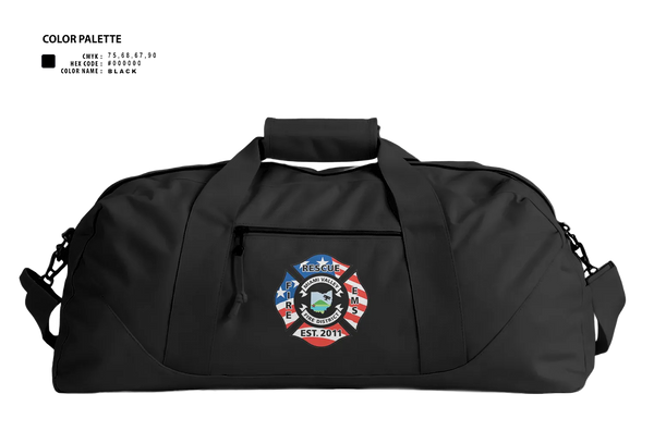 Duffle Bag, Company 52, Fire Department, Teamtime, Team time, sublimation, custom sports apparel, team uniforms, spirit wear, spiritwear, sports uniforms, custom shirts, team store, custom team store, fundraiser sports, apparel fundraiser