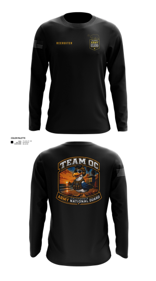 Long Sleeve Performance Shirt, TEAM OC, National Guard, Teamtime, Team time, sublimation, custom sports apparel, team uniforms, spirit wear, spiritwear, sports uniforms, custom shirts, team store, custom team store, fundraiser sports, apparel fundraiser