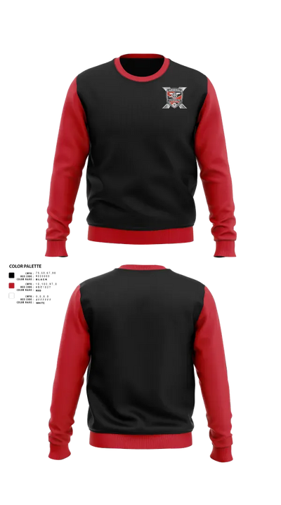 AYSO Region 1398 Arsenal 46301303 Crew Neck Sweatshirt - 21