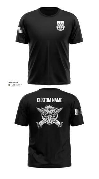 Short Sleeve Performance Shirt, 1-77 FA Bravo Btry, Army, Teamtime, Team time, sublimation, custom sports apparel, team uniforms, spirit wear, spiritwear, sports uniforms, custom shirts, team store, custom team store, fundraiser sports, apparel fundraiser