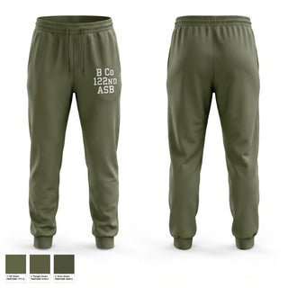 Sweatpants, B Co 122ND ASB, Army, Teamtime, Team time, sublimation, custom sports apparel, team uniforms, spirit wear, spiritwear, sports uniforms, custom shirts, team store, custom team store, fundraiser sports, apparel fundraiser